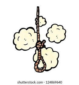 cartoon hangman's noose