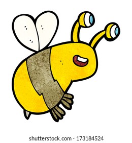 abeja feliz de dibujos animados