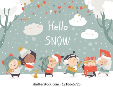 Hello Winter Images Stock Photos Vectors Shutterstock