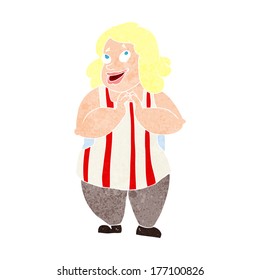 cartoon happy cook
