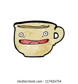 Happy Cup Coffee Cartoon Stock Vector (Royalty Free) 79399075
