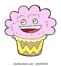 quequito feliz de dibujos animados