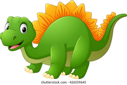 Cartoon Happy Dinosaur Stock Vector (Royalty Free) 426559645 | Shutterstock