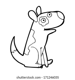 Cartoon-Hund