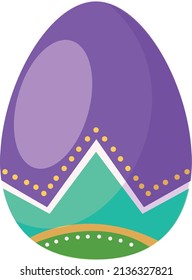 Cartoon happy easter cute eggs vector. Easter spring eggs for celebration illustration.