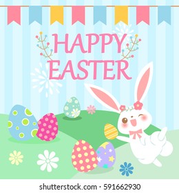 cartoon happy easter great for your design