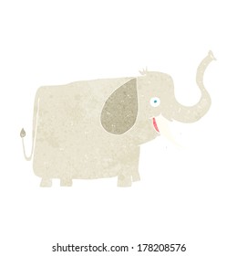 elefante feliz con dibujos animados