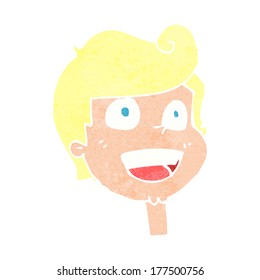 cartoon happy face
