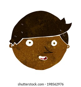 cartoon happy face