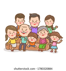24,472 Cartoon family brother Images, Stock Photos & Vectors | Shutterstock