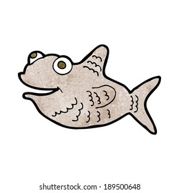 peces felices de dibujos animados