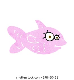 peces felices de dibujos animados