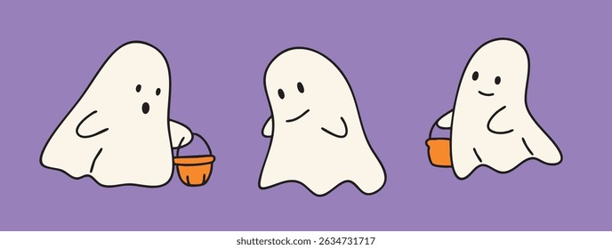 cartoon happy halloween fun illustration spooky slogan t-shirt decoration 