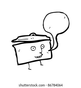 sartén de cocina alegre