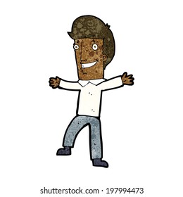 Cartoon-Happy-Mann