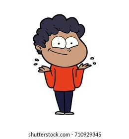 Cartoon-Happy-Mann