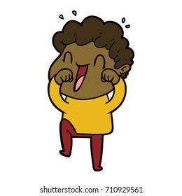 Cartoon-Happy-Mann
