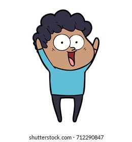 Cartoon-Happy-Mann