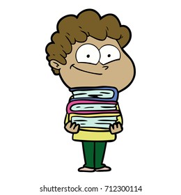 Cartoon-Happy-Mann