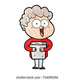 Cartoon-Happy-Mann