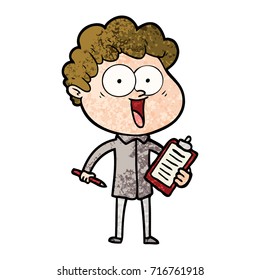 Cartoon-Happy-Mann