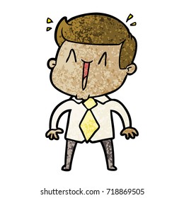 Cartoon-Happy-Mann