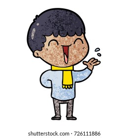 Cartoon-Happy-Mann