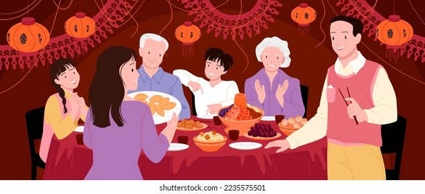 Xin mời bạn tham gia một bữa tối gia đình hoàn hảo, không chỉ ngon miệng mà còn ấm cúng bởi tình thân. Hình ảnh lưu giữ khoảnh khắc đầy hạnh phúc của những gia đình châu Á sẽ khiến bạn háo hức.