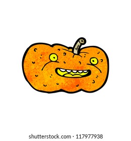 cartoon happy pumpkin