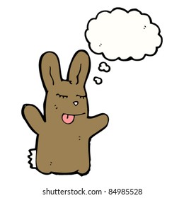 cartoon happy rabbit