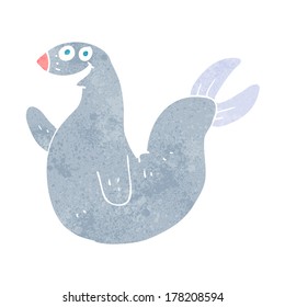 cartoon happy seal