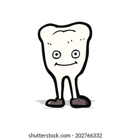 cartoon happy tooth