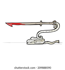 arpón de dibujos animados
