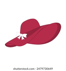 Cartoon hats. Female and male headwear, derby and cowboy, straw hat, cap, panama and cylinder. Summer women vintage fashion hats vector. Illustration female and male accessory ca or hat