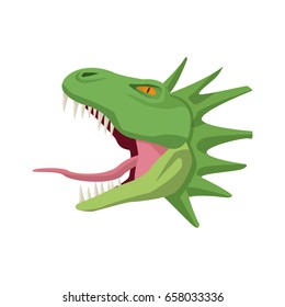 cartoon head hydra mythological creature