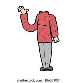 cartoon headless body (mix and match cartoons or add own photo)