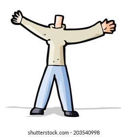 cartoon headless body (mix and match cartoons or add own photo)