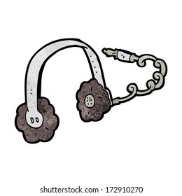 auriculares de dibujos animados