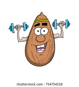 Cartoon health nut