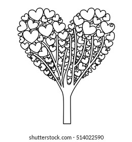 cartoon heart icon image 