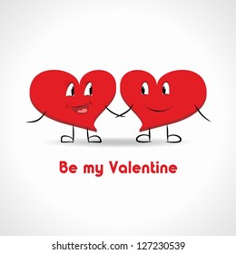 Cartoon hearts