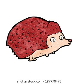 erizo de dibujos animados