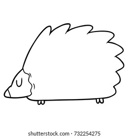 cartoon hedgehog