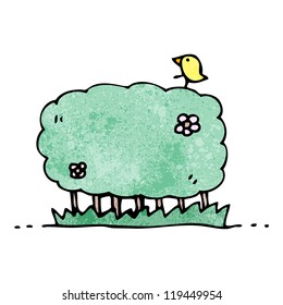 cartoon hedgerow