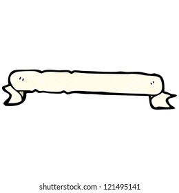 cartoon heraldry scroll