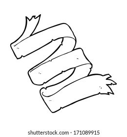 cartoon heraldry scroll