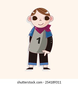 cartoon hip hop boy