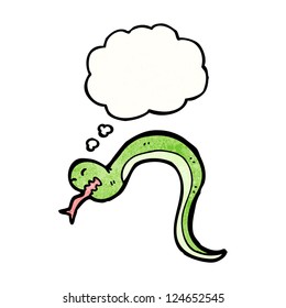 serpiente silvestre de dibujos animados