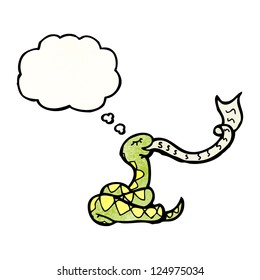 serpiente silvestre de dibujos animados