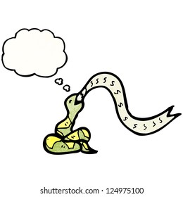 serpiente silvestre de dibujos animados